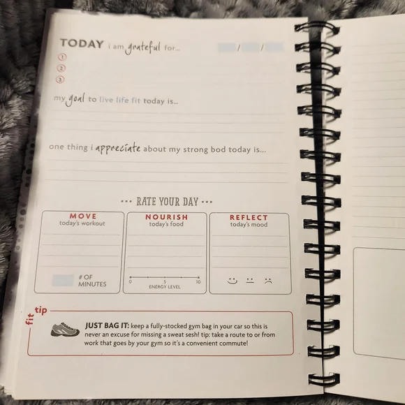 Fit Happens Fitness Journal - Picture 5 of 5